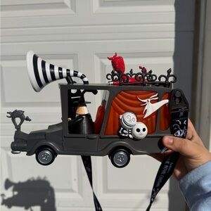 Disney Nightmare Before Christmas Black and Orange Carriage Popcorn bucket